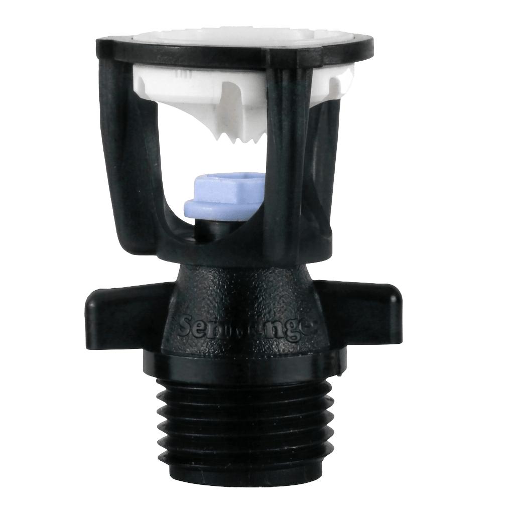 Aspersor Senninger Rotativo Mini-Wobbler Vazão 216 a 284 L/h Rosca Macho NPT 1/2"