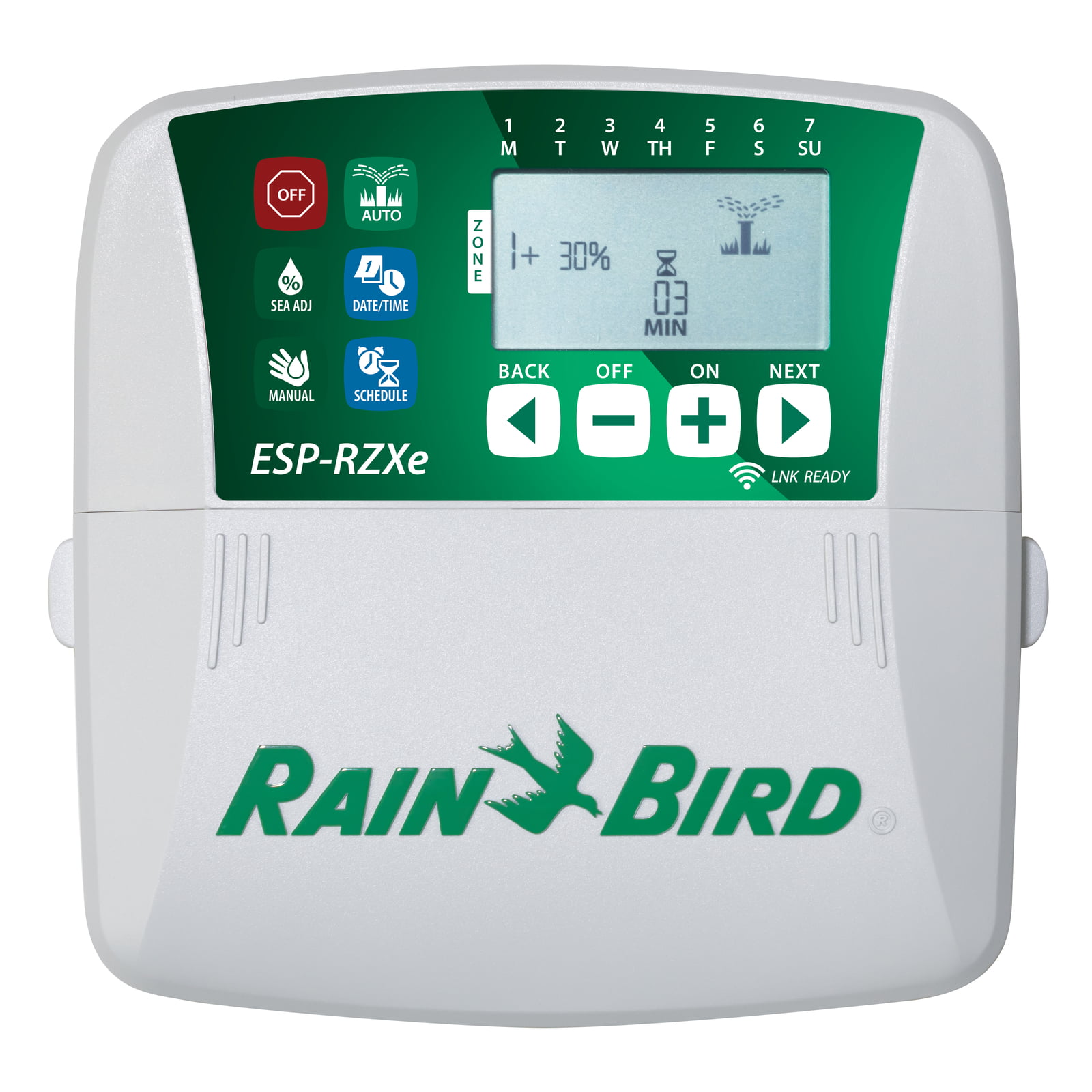 Controlador Programador de Irrigação RZXe 4, 6, 8 Setores Indoor 230V Rain Bird 