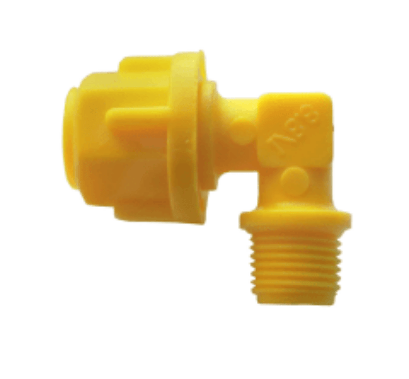 Joelho para Microtubo 1/8" x 8MM - 1/4 x 8MM  - Irrigação - Gotejamento - Automação