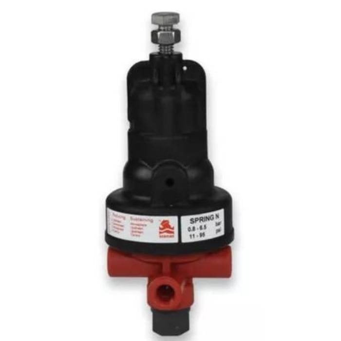 Piloto Plástico Redutor e Sustentador de Pressão PC-X-A-P 3 Vias com Mola – Bermad