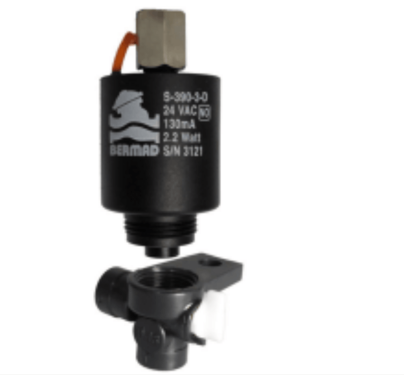 VÁLVULA SOLENÓIDE BERMAD NORMALMENTE ABERTA E NORMALMENTE FECHADA