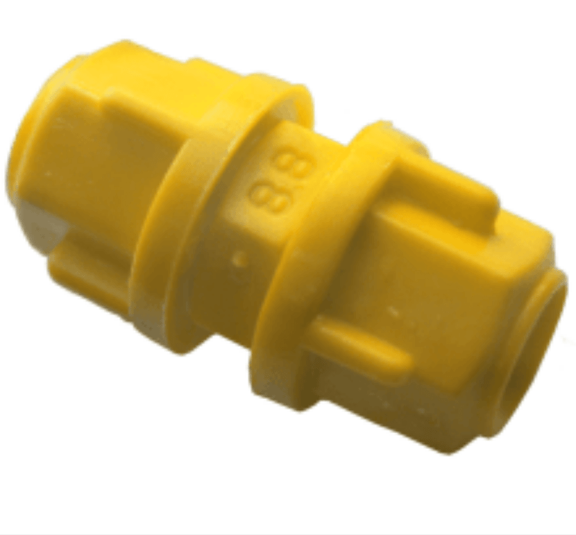 União Micro tubo 8 mm - Irrigação - Gotejamento - Automação