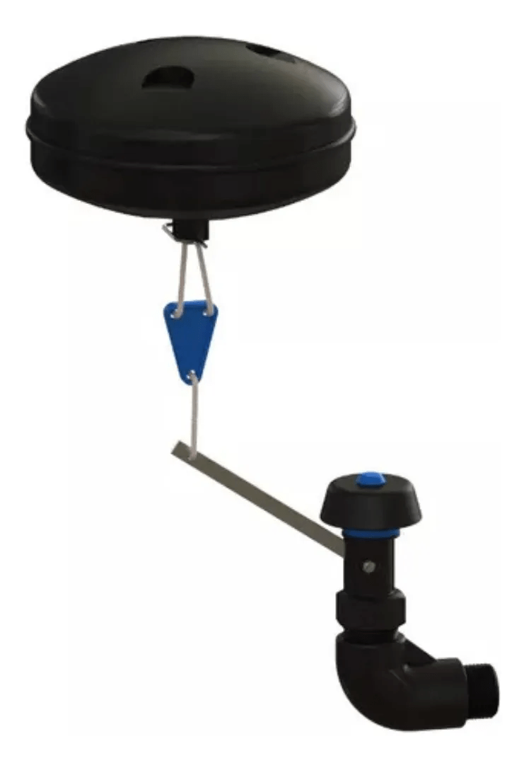 Válvula Boia 1” BSP Modelo FF200 Fundo de Tanque com Cotovelo – Aquasuper