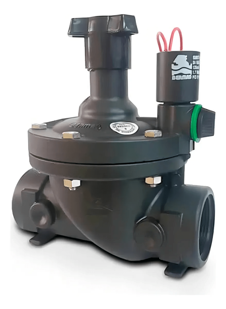 Válvula Plástica Elétrica S-210 1 1/2" com Fecho – BERMAD