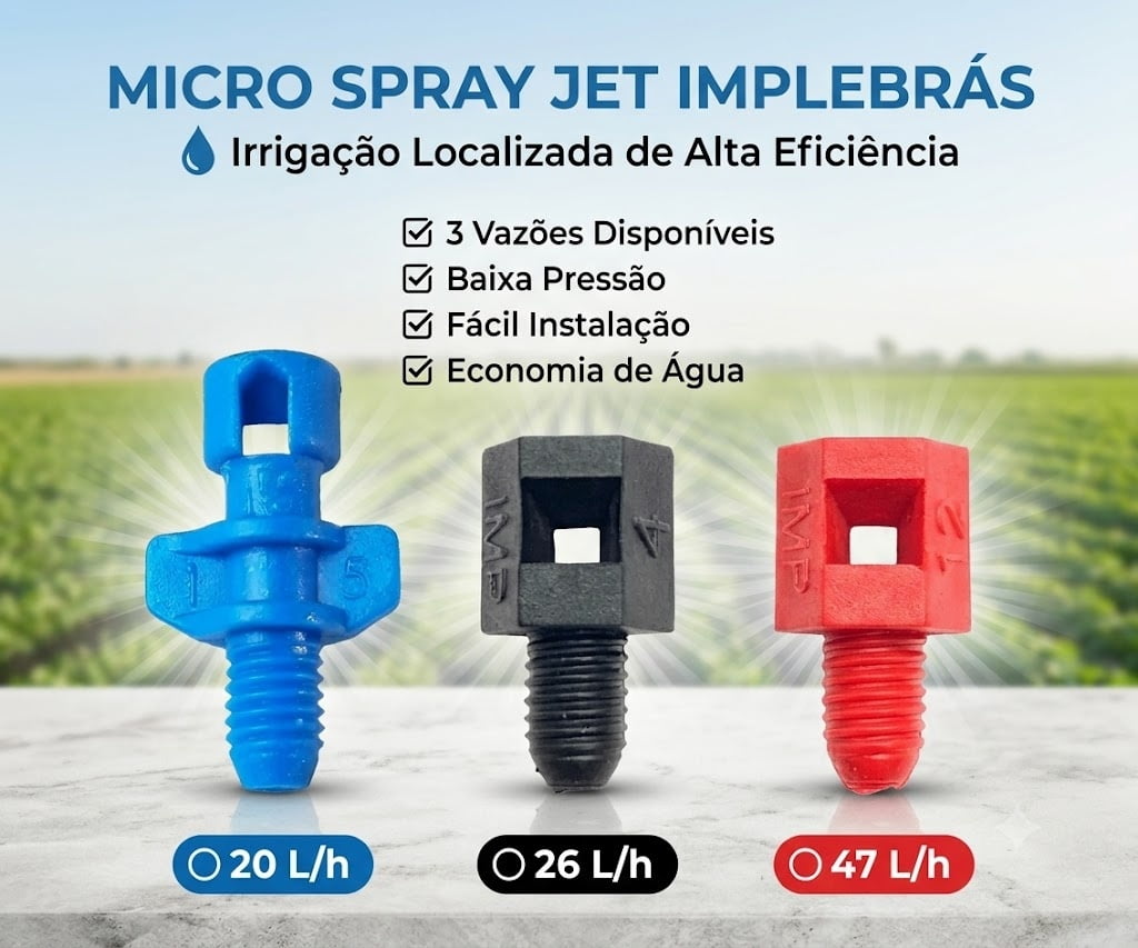 Micro Spray Jet Para Irrigação Implebras