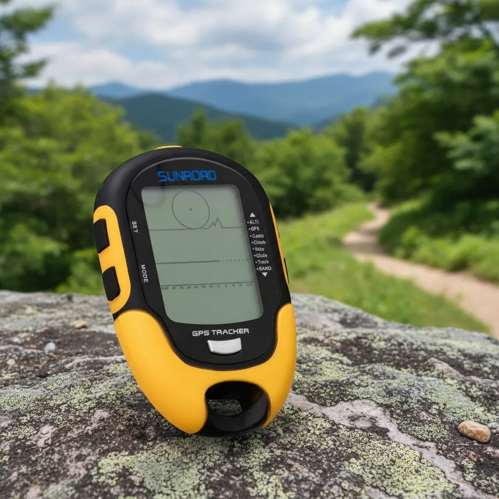 Barômetro Altímetro Digital Com Bússola Multifunções Sunroad