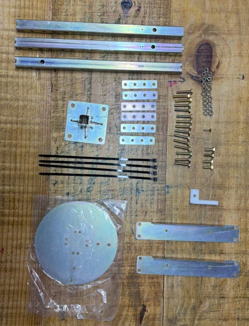 Kit Solar com Suporte Antena DR