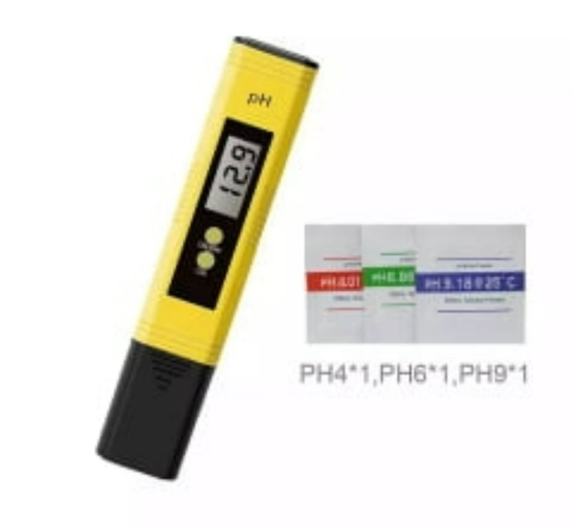 Medidor De Ph Com Display Digital Aquários Água Doce Salgada