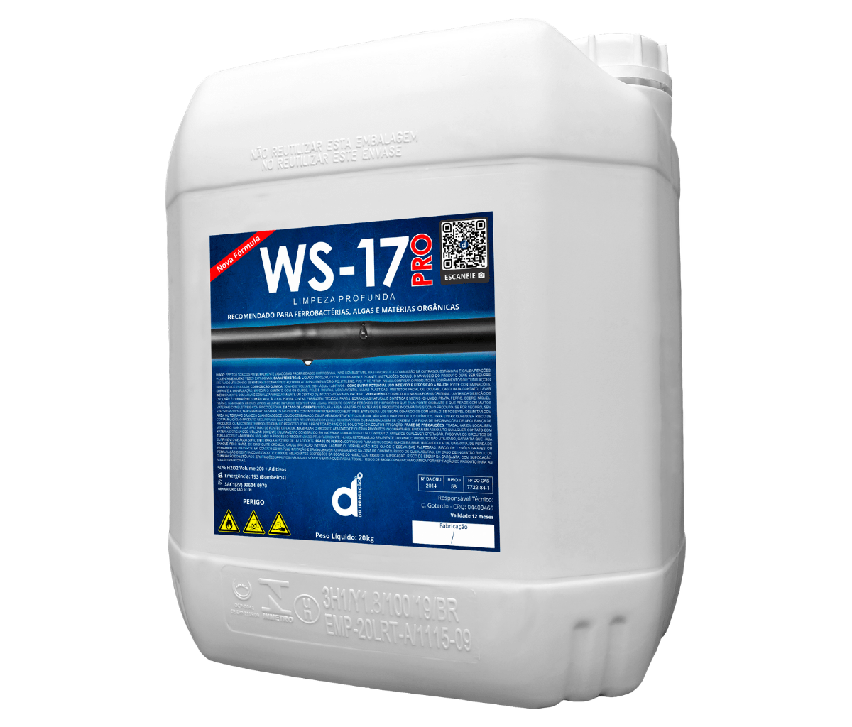 WS-17 PRO: Limpeza Profunda em Sistemas de Gotejamento