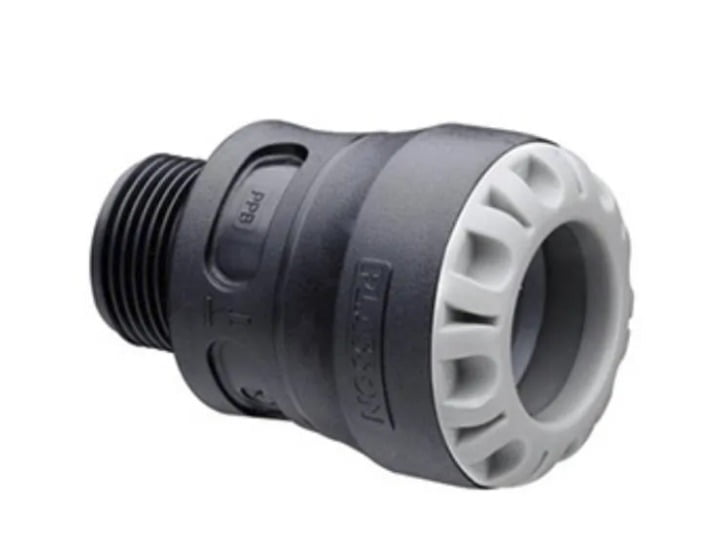 Adaptador Macho de Compressão PVP Poelsan