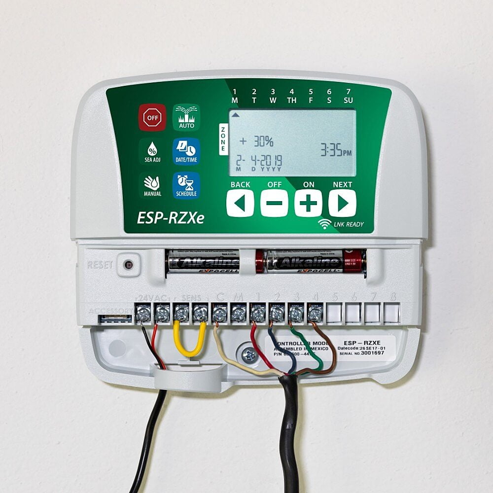 Controlador p/ irrig. 6 estações esp-rzx 120v outdoor - Rain Bird