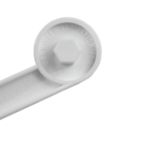 Aspersor 7025 Mini-Canhão Plástico Senninger Raio de 17 à 25,5 metros