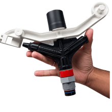 Aspersor 7025 Mini-Canhão Plástico Senninger  Raio de 17 à 25,5 metros 