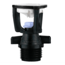 Aspersor Senninger Rotativo Mini-Wobbler Vazão 216 a 284 L/h Rosca Macho NPT 1/2"