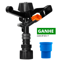 Aspersor de Irrigação Implebras IM35 diâmetro 27 A 36 Metros