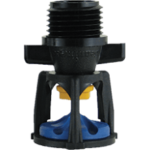 Aspersor Mini Wobbler Invertido 1/2" M Nº 06 Dourado – Senninger