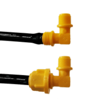 Joelho para Microtubo 1/8" x 8MM - 1/4 x 8MM - Irrigação - Gotejamento - Automação