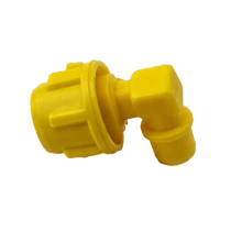 Joelho para Microtubo 1/8" x 8MM - 1/4 x 8MM - Irrigação - Gotejamento - Automação