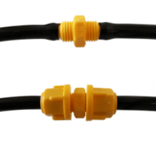 União Micro tubo 8 mm - Irrigação - Gotejamento - Automação