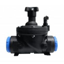Válvula Hidráulica Básica Para Automação Irrigação Plástica Bermad + GRÁTIS- 02 Adaptador