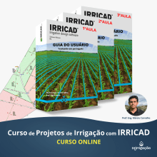 Curso Online de Projeto de Irrigação com IRRICAD e Manual traduzido em PDF