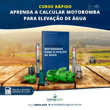 Curso: Como calcular motobomba para elevação de água