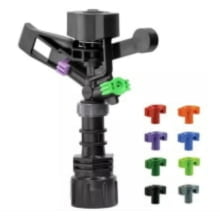 Aspersor Irrigação IM22 Implebras 600 L/h 1/2 Diâmetro 25 Metros Com bocal de auxiliar