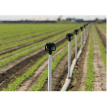 Aspersor Lf 2400 1/2 Montado Defletor Verde E Bocal Prata