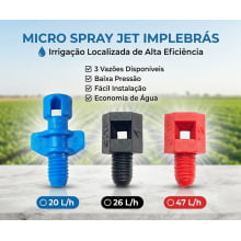 Micro Spray Jet Para Irrigação Implebras