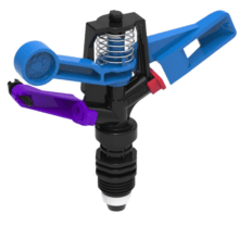 Mini Aspersor Tigre Pingo 360° 3026 Bocal Vermelho 3,0 mm x 2,6 mm Roxo Mini Aspersor Tigre Pingo 360° 3026 Bocal Vermelho 3,0 mm x 2,6 mm Roxo