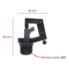 Microaspersor IM-RAM 183 L/H Rosca 1/2" M para Irrigação