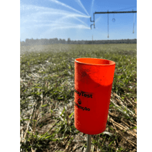 Kit Spraytest Copo Coletor + Haste De Aluminio -dr Irrigação - 50 Unidades