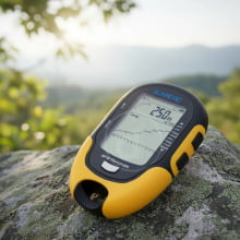 Barômetro Altímetro Digital Com Bússola Multifunções Sunroad