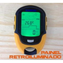 Barômetro Altímetro Digital Com Bússola Multifunções Sunroad