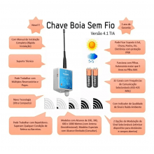 Chave Boia Sem Fio 1000m Csf1000-tia Transmissor + Receptor