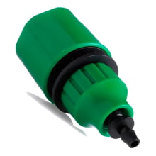 Conector para Torneira x Microtubo 8 mm Verde e Preto