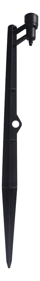 Haste com Rosca 3/8” x 420mm Preta para Irrigação