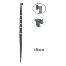 Haste Universal 420mm Preta Implebras