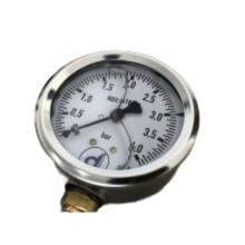 Manometro Vertical Rosca 1/4 Npt COM Glicerina 0 a 4 BAR, 0 a 7 BAR, 0 a 10 BAR, 0 a 16 BAR, 0 a 25 BAR