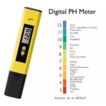 Medidor De Ph Com Display Digital Aquários Água Doce Salgada