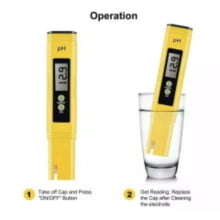 Medidor De Ph Com Display Digital Aquários Água Doce Salgada