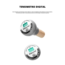 Tensímetro Medidor digital de agulha de umidade do solo Blumat