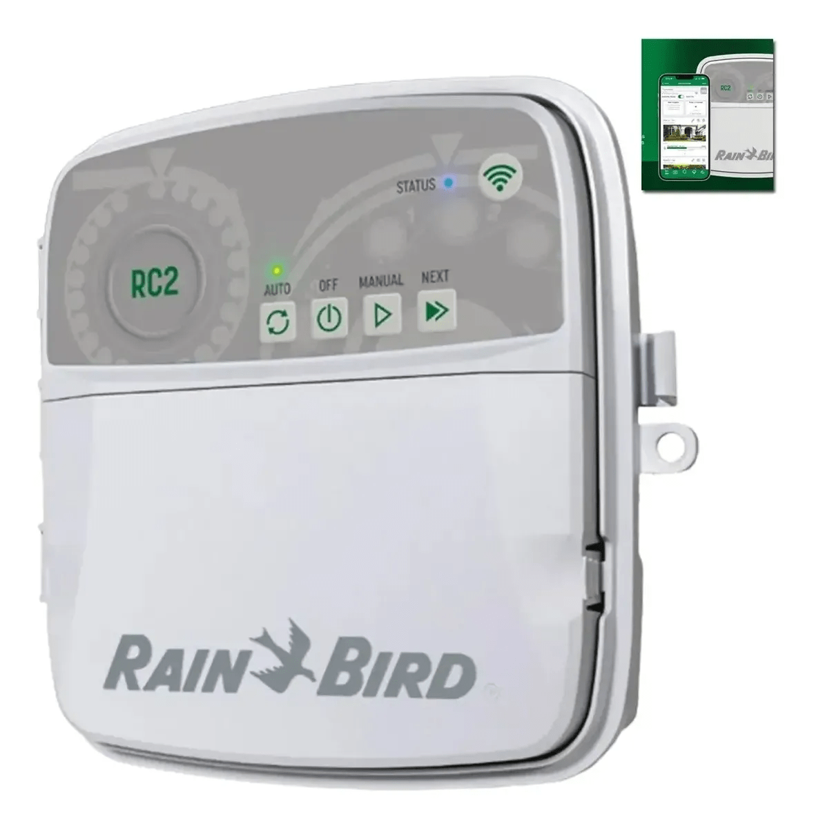 Kit De Irrigação C/automação Aspersão Jardim Rain Bird Rc2