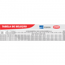 Bomba Thebe TH-16 1,5 CV 2,0 CV 3,0 CV Monofásico 127/220-254V