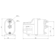 Motobomba Pressurizadora Scala 1 3-45 1x230V 60Hz N/Plug  Hungary - Grundfos