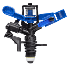 Aspersor Pingo Impacto Tigre com Bocal De Plástico Setorial E Círculo Cheio Raio de até 11 metros Aspersor Pingo Impacto Tigre com Bocal De Plástico Setorial E Círculo Cheio Raio de até 11 metros