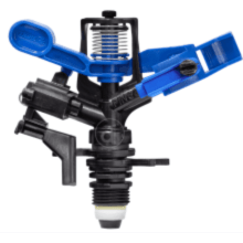 Aspersor Pingo Impacto Tigre com Bocal De Plástico Setorial E Círculo Cheio Raio de até 11 metros