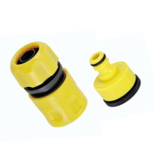 Engate Rápido para Torneira Verde e Amarelo