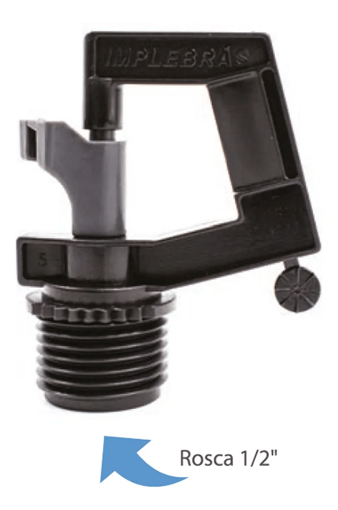 Microaspersor IM-RAM 330 L/h B. Roxo 1/2” M – Implebras