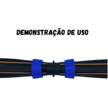 União 16 mm com Anel para Fita Gotejadora Implebras